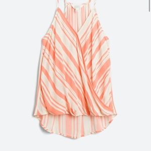 Market & Spruce Surplice Top